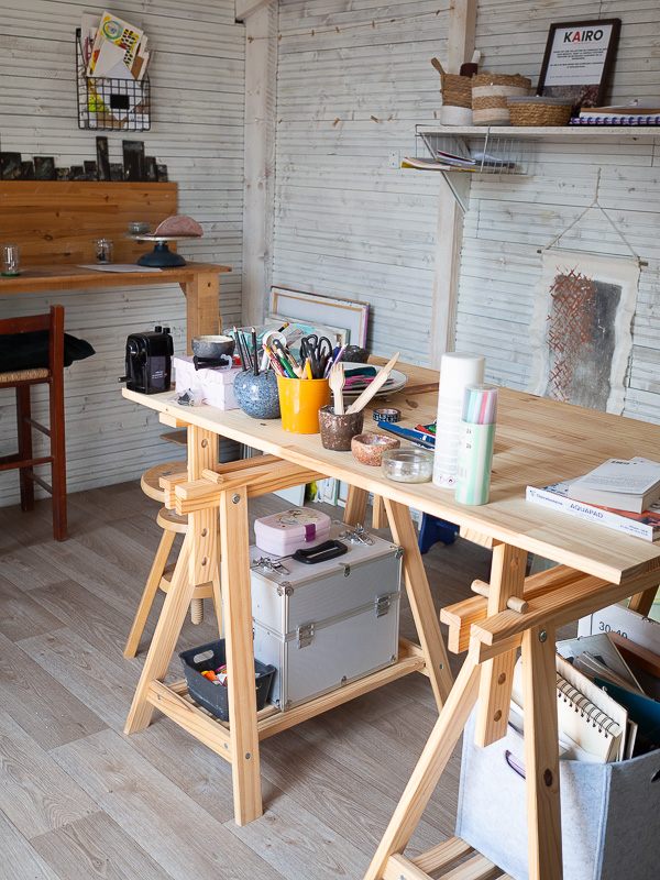 Espace de création d'Aurélie Challes